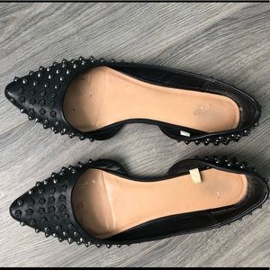 ✨3 for $15 Bundle✨ Black Studded Flats